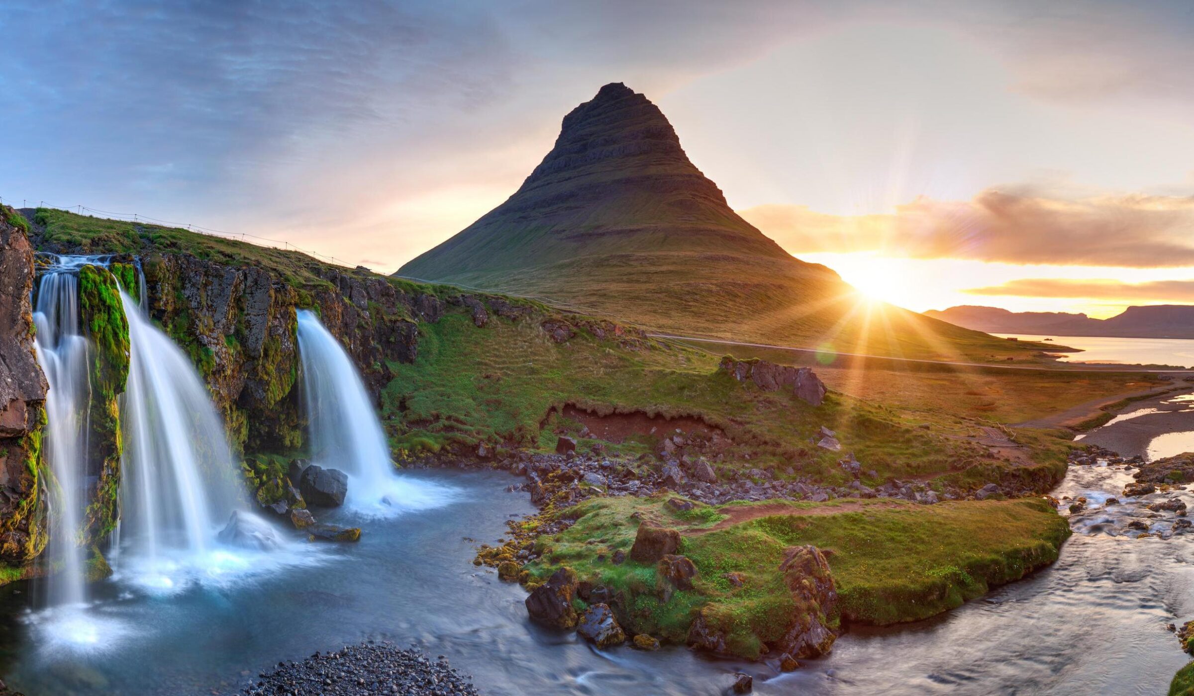 Volcanic landscapes in Iceland
