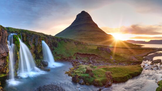 Volcanic landscapes in Iceland