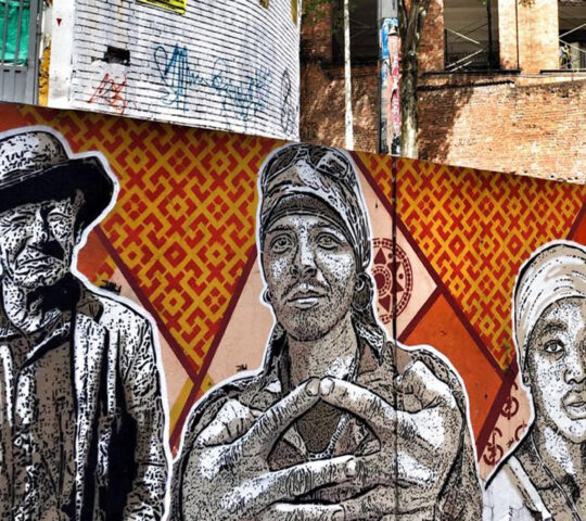 See some of Bogotá's graffiti