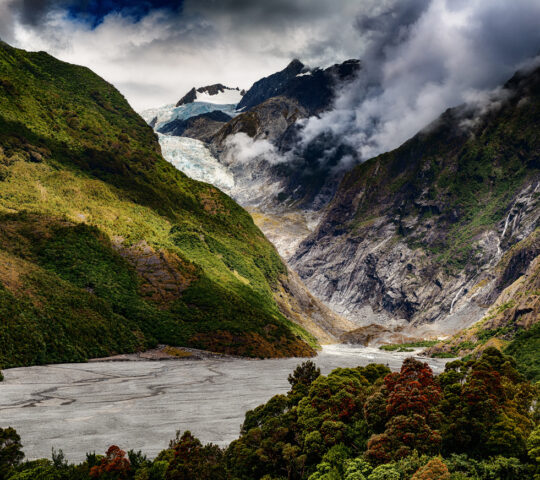 Franz Josef Glacier is one of New Zealand's biggest glaciers