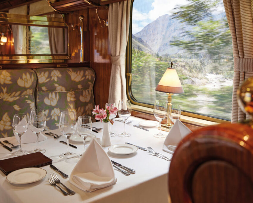 Board the Hiram Bingham Train to Cusco