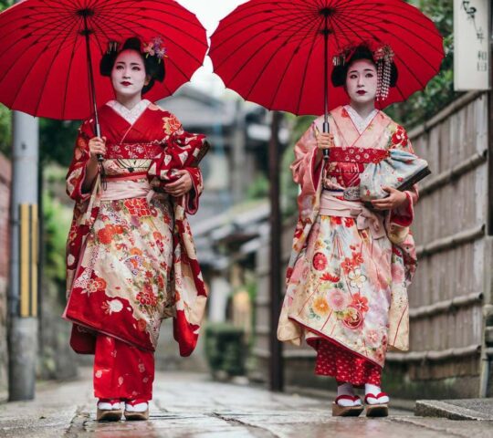 Geisha culture in the Higashiyama district