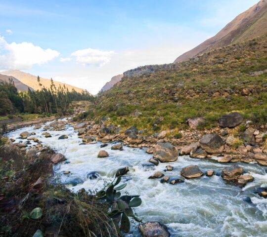 Get your heart pumping with a rafting experience on the Urubamba River
