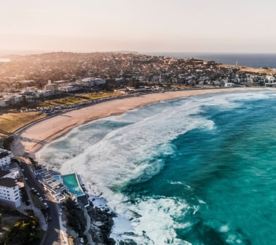 Take part in a surfing lesson on Bondi Beach