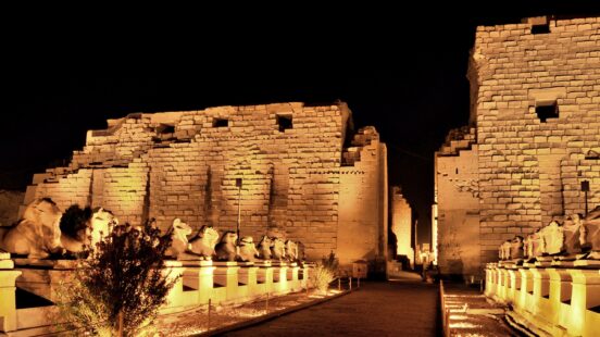 Karnak Temple Night