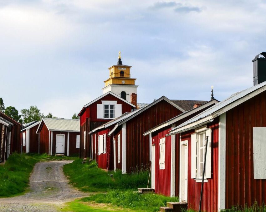 Visit the historic Church Village of Gammelstad en route to Luleå Airport