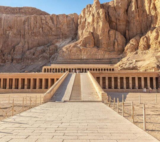 The west bank of the Valley of the Kings