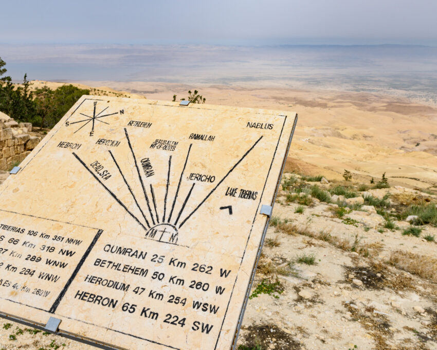 Take in the views from Mount Nebo