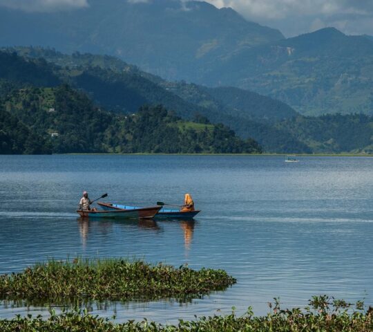 Pokhara's largest lake, Phewa Tal