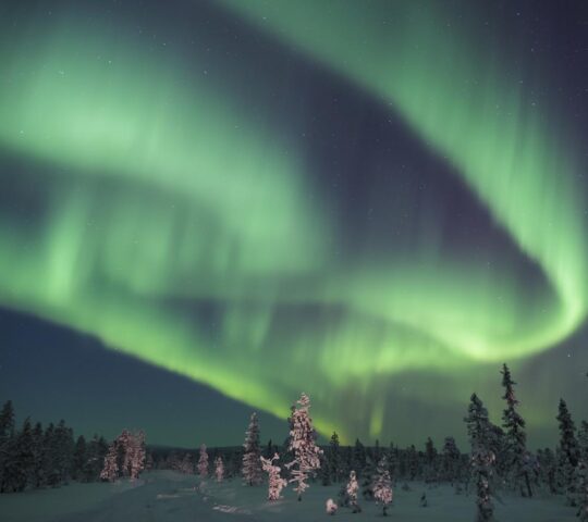 The Northern Lights are often seen in this part of the world