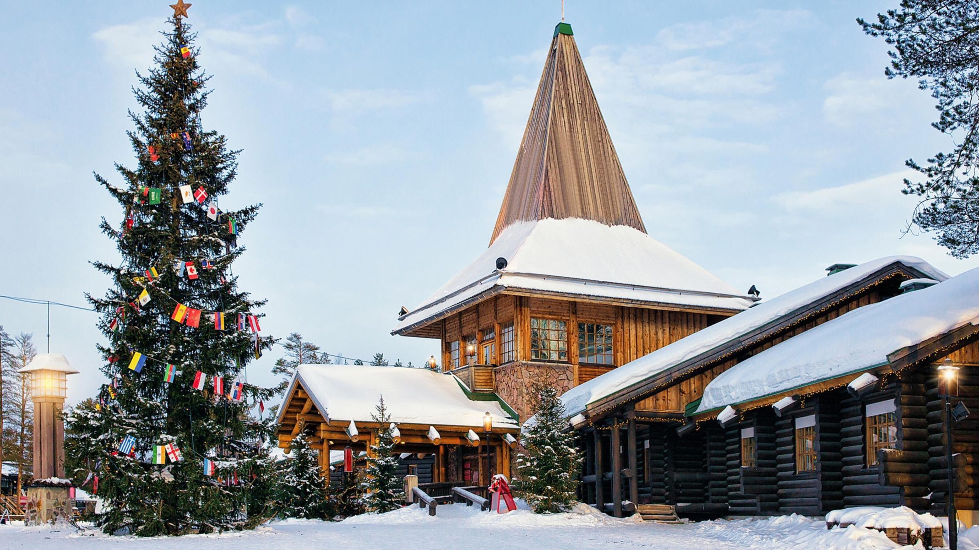 Santa Claus village in Rovaniemi, Finland