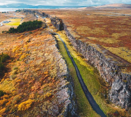 Epic landscapes of Thingvellir
