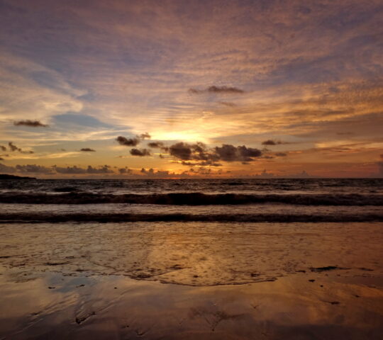 Enjoy stunning sunsets