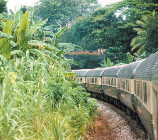 The Eastern & Oriental Express train