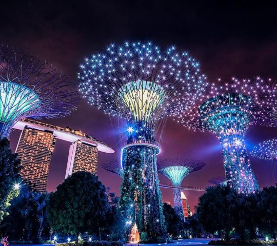 Gardens by the Bay in Singapore
