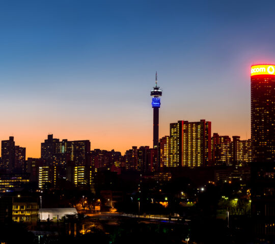 One night in Joburg