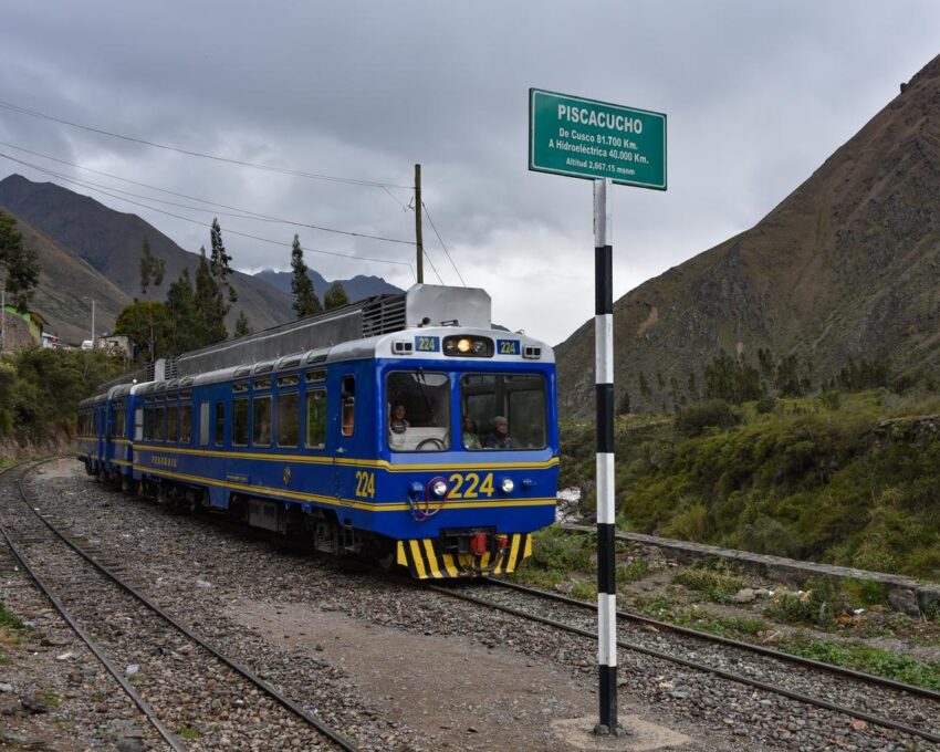 Train to Machu Picchu