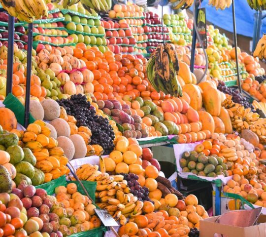 Peru has a vibrant selection of fruit