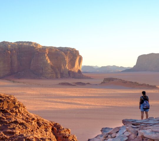 Hiking the epic landscapes of Wadi Rum
