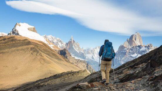 hiking in El Chalten, Argentina