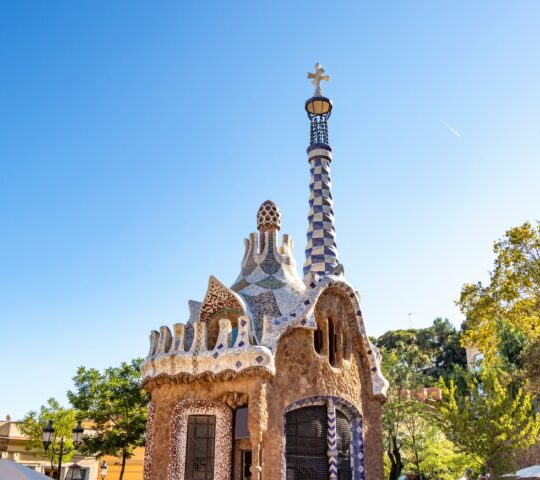 Gaudí's famous architecture in Barcelona