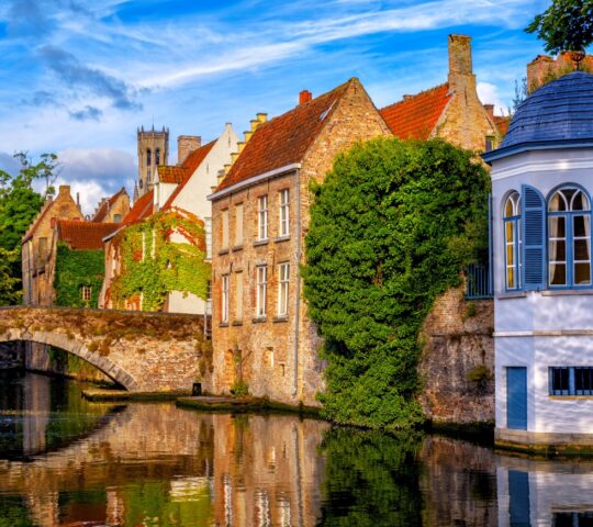 Enjoy a walking tour in Bruges