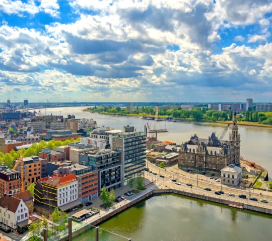 Views over Antwerp