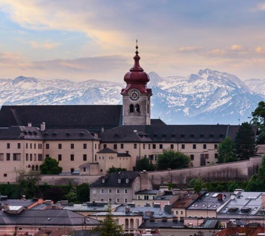 The song 'Maria' from The Sound of Music was filmed at the Nonnberg Abbey