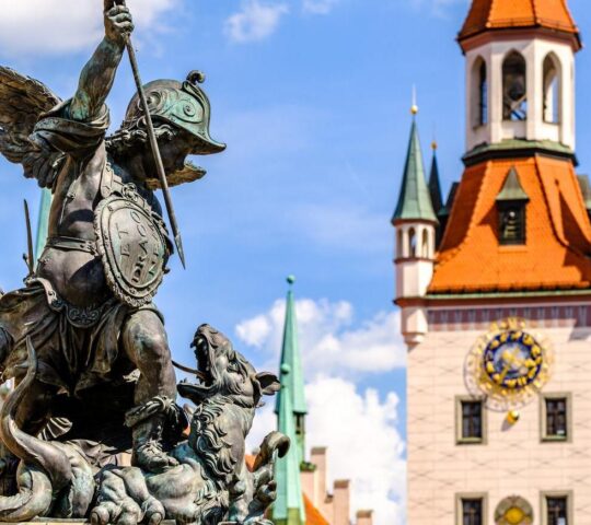 A snapshot from Munich's Old Town