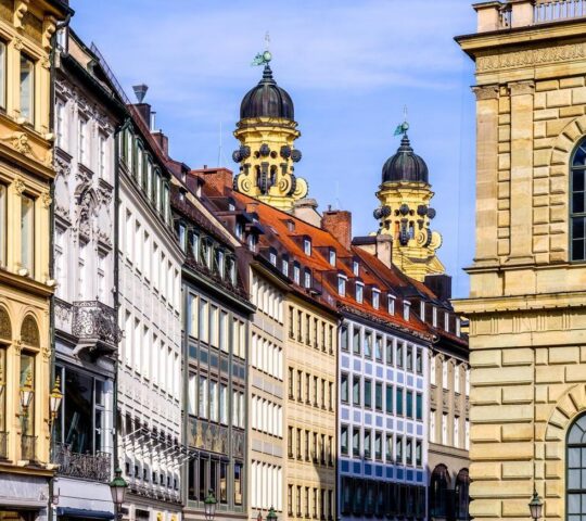 Admire the elegant architecture of Munich