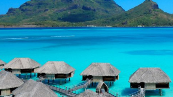 Four Seasons Resort Bora Bora, French Polynesia, stunning overwater bungalows