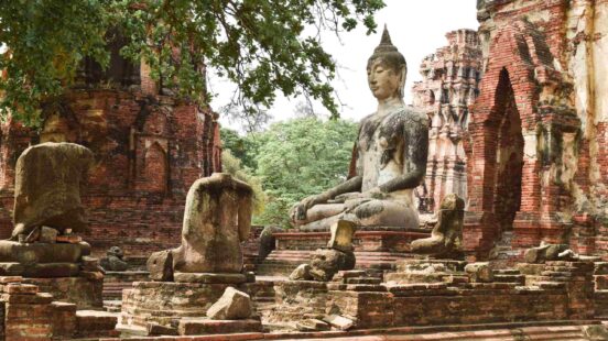 buddha statue in Ayutthaya, Thailand