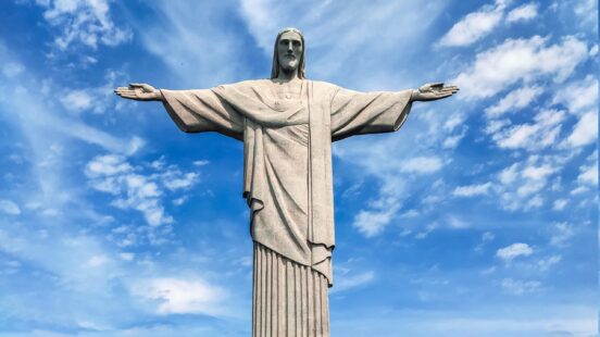 Christ the Redeemer statue in Rio de Janeiro, Brazil