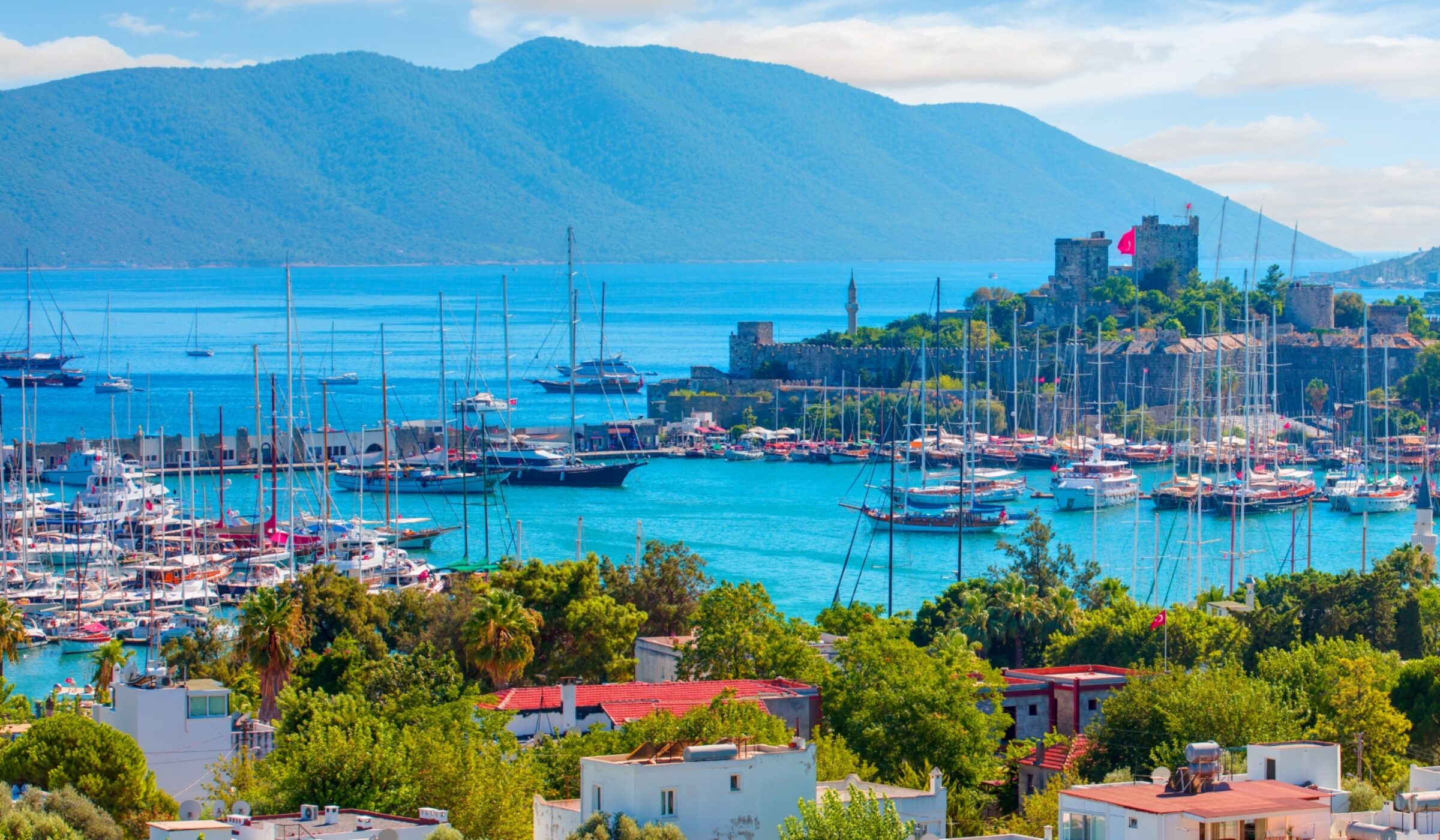 A Beautiful Bay in Aegean Sea near Bodrum