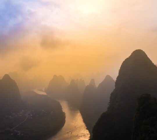 The remarkable landscapes of Yangshuo