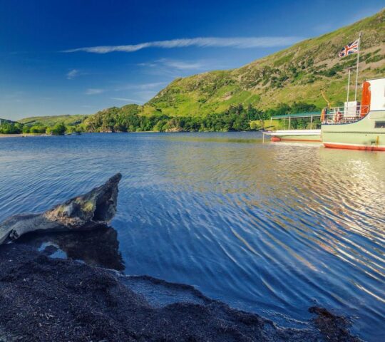 Ullswater Lake is perfect for a scenic boat trip