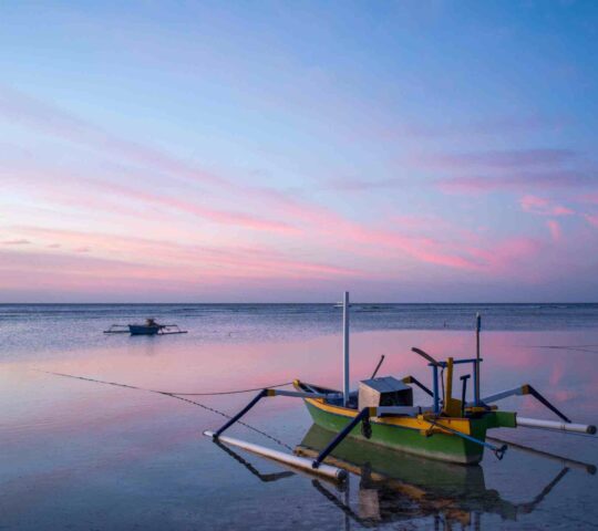 Cruise through peaceful waters