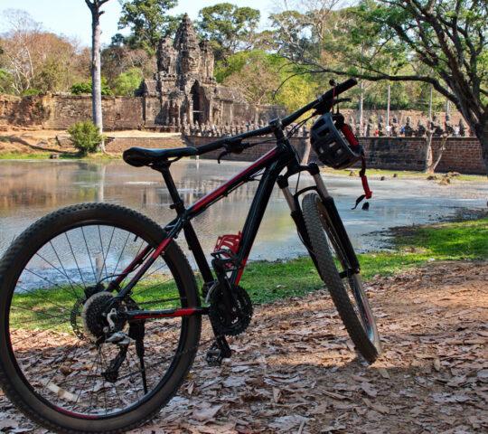 Go cycling through Siem Reap