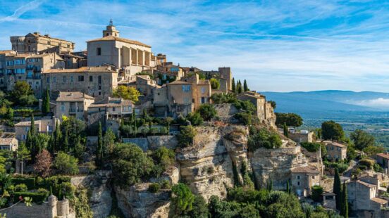 The town of Gordes in Provence