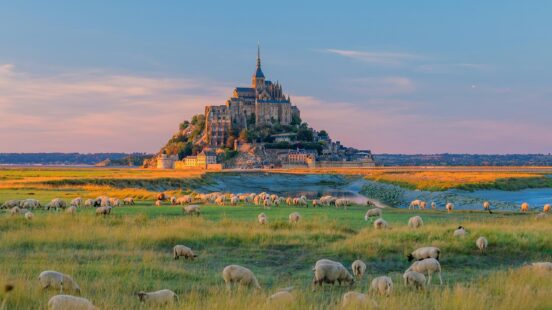 Mont Saint-Michel in France