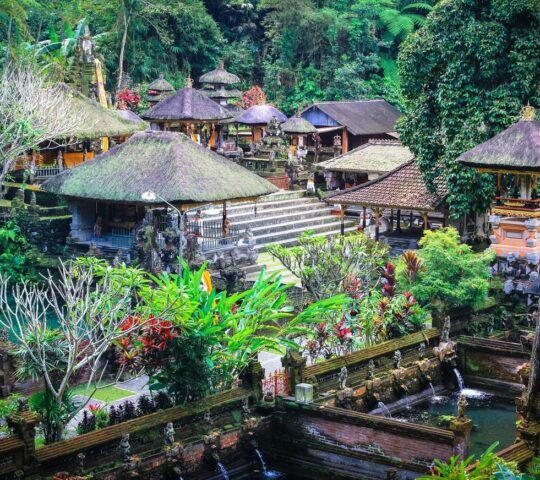 Head to Sebatu temple for a blessing