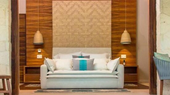 Bedroom suite with pool at Chable Maroma, Mexico