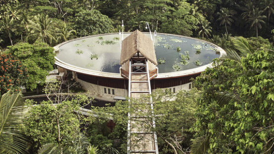 Aerial view of Four Seasons Bali at Sayan