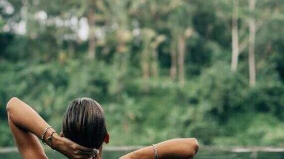 A spa in jungle landscapes