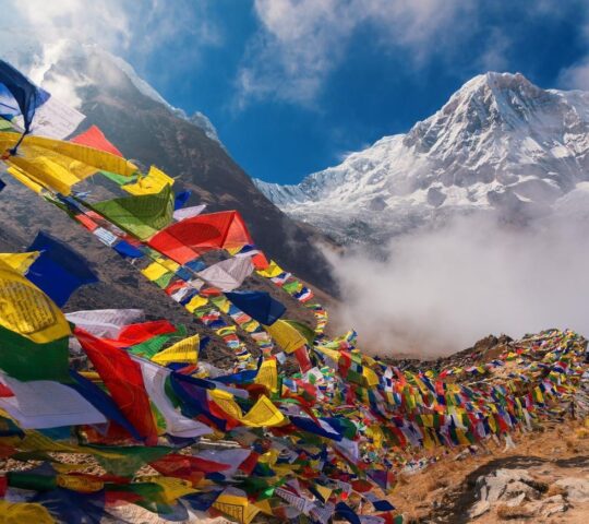 Witness the highest mountain in the world, Mt. Annapurna
