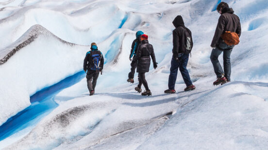 Trekking the Perito Moreno glacier in Argentina