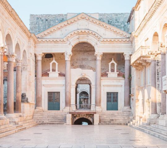 The Diocletian's Palace in Split