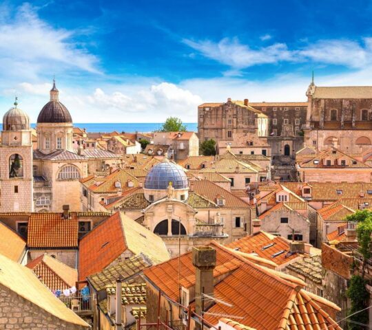 Visit the perfectly preserved Old Town in Dubrovnik