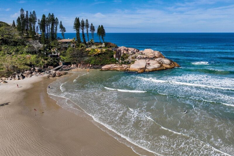 Praia Joaquina in Florianopolis