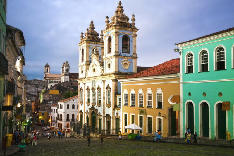 rosario dos pretos church in Salvador, Brazil